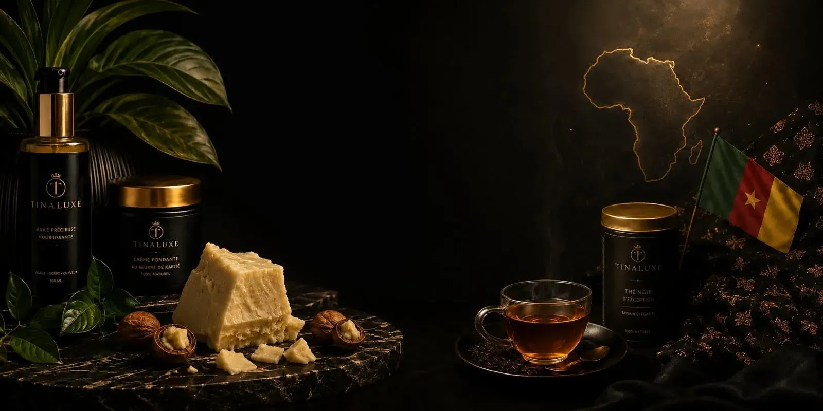 Univers TinaLuxe — bien-être naturel africain