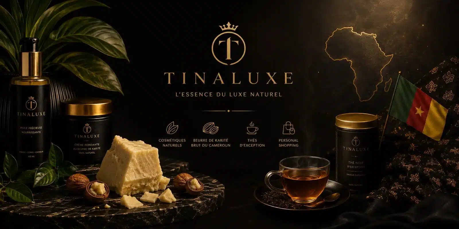 Univers Tina Luxe – marque bien-être féminin premium