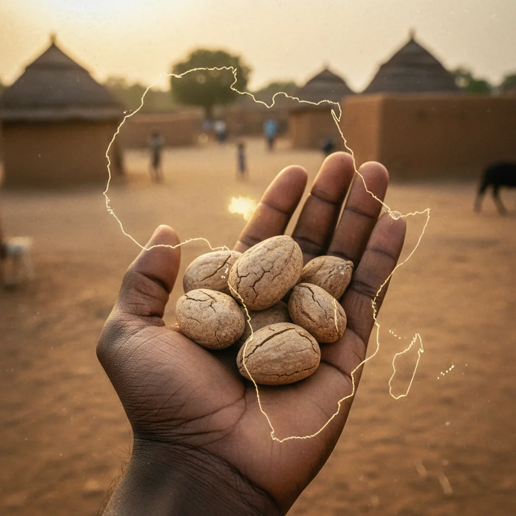 Beurre de karité brut TinaLuxe — extraction artisanale, Cameroun Nord